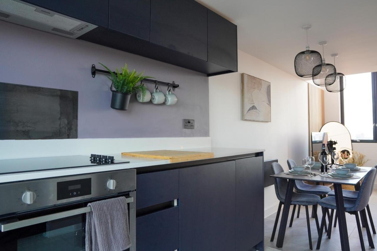 3Br Manchester Penthouse - Sky Garden & City Views Zewnętrze zdjęcie
